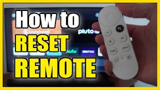 How to RESET Chromecast Voice Remote Fast Method [upl. by Boudreaux]