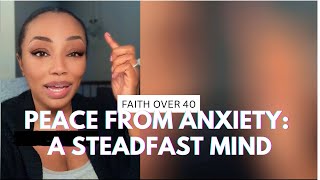 OVER 40 VLOGTOBER 3rd  God’s Word Offers Peace✌🏽💖  A Steadfast mind should be your goal [upl. by Cris]