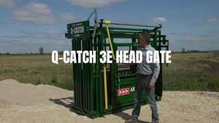 QCatch 54 Series Cattle Squeeze Chute Walkthrough  Arrowquip [upl. by Llertak]