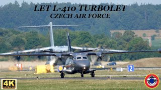 LET L 410 UVP E20 TURBOLET CZECH AIR FORCE Mini Tiger Meet Neuburg [upl. by Louanne986]