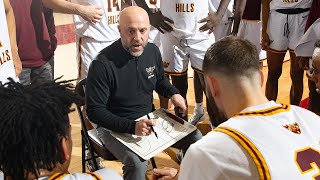 Indian Hills Mens Basketball vs Vincennes  Postgame 128 [upl. by Onaicilef]