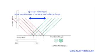 Specular vs Diffuse Reflection Overview [upl. by Annohsal]