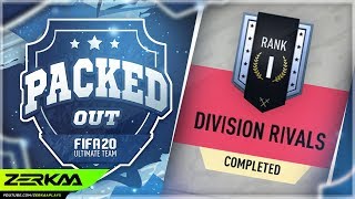 Attempting To Stay In RIVALS Rank 1 Packed Out 38 FIFA 20 Ultimate Team [upl. by Orgel]