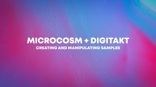 Hologram Microcosm Creating and Manipulating Samples with Digitakt [upl. by Aw]