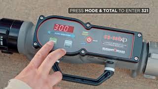 Calibrating The EB500XD Portable Flowmeter Ep 56 [upl. by Drawets361]