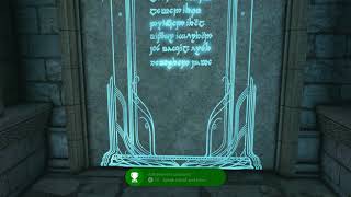 Shadow Of War First Ithildin Door [upl. by Ynnoj701]