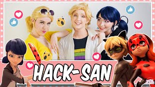 Cosplayers React to Miraculous Ladybug  Hack San 🐞 [upl. by Hteb783]