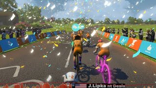 Zwift  Group Ride Savory Fondo on TireBouchon in France [upl. by Isaiah85]