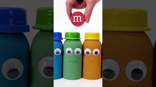 Satisfying Video l Making Rainbow Milk Bottle With Kinetic Sand Cutting ASMR [upl. by Oniram126]