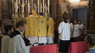 Solemn Traditional Latin Mass [upl. by Nebra849]