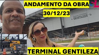 TERMINAL GENTILEZA  ANDAMENTO DA OBRA  30122023 [upl. by Delos]