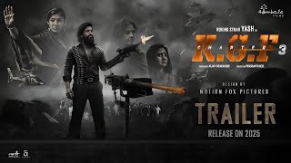 KGF Chapter 3  Hindi Trailer  Rocking Star Yash  Prabhas  starvedant03  Prashanth Neel [upl. by Enella436]