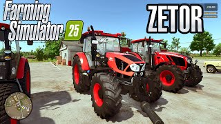 FS25 ALL OF THE ZETORS [upl. by Johannes]