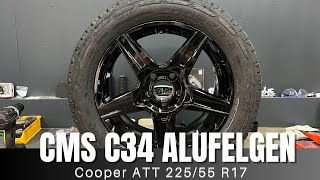 CMS Alufelgen C34 Cooper ATT 225 55 R17 Vorstellung [upl. by Gunzburg251]