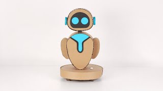 How to Make a Robot out of Cardboard easy DIY project [upl. by Rawna]