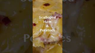 Recipe link in description ⬇️ Scalloped Ham amp Potatoes [upl. by Tsyhtema]