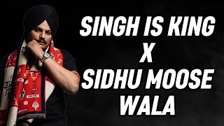 SINGH IS KING X SIDHU MOOSE WALA  GOAT  DJ MRA SHOW MASHUP  HARD KAUR [upl. by Adebayo]