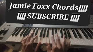 Jamie Foxx Dearly Beloved Piano Chords 🎹 [upl. by Cherri]