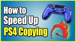 How to SPEED UP PS4 Copying Update File and FIX SLOW PS4 Best Method [upl. by Edea]