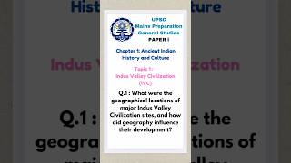 Geographical Locations and Influence of the Indus Valley Civilization [upl. by Hanid]