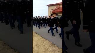 US Army National Guard marching Cadence [upl. by Benedix848]