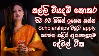 How to apply  Foreign Scholarship for Sri Lankan students 2023  2024 [upl. by Fowler]