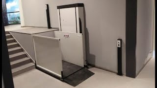 Skystair Vertical Platform Lift For Whelchair and Elderly Disabled People [upl. by Cowey]