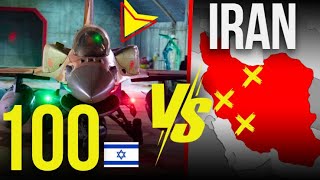 100 AVIONS ISRAÉLIENS CONTRE LIRAN [upl. by Dempsey]