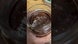 Let’s make hazelnut spread aka healthy Nutella regenerativefarming hazelnut yummy [upl. by Einalem]