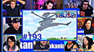 One Piece Episode 193 Reaction Mashup [upl. by Chlori]