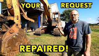 Fixing The Most Requested Repair On The Excavator Case 170B [upl. by Nylla699]