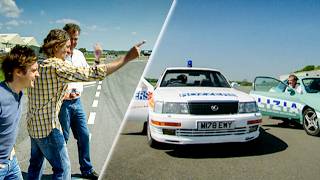 Iconic Police Car Challenge  Top Gear Classic [upl. by Melesa]