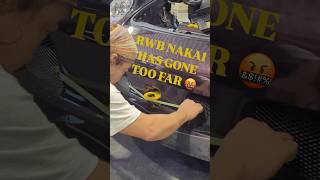 This CAN’T be real life 🤦🏼‍♂️ RWB Porsche has officially gone too far gluing tow hooks on cars👎🏻 [upl. by Maxantia]