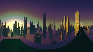 Futuristic City 3D Stereoscopic 360 VR Test [upl. by Isabelita148]