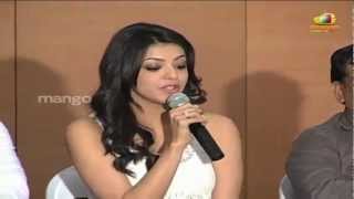 Kajal Aggarwal Talking About Surya At Duplicate Maatraan Press Meet [upl. by Alasdair225]