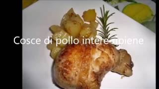 Ricetta  Cosce di pollo intere ripiene [upl. by Kunkle]