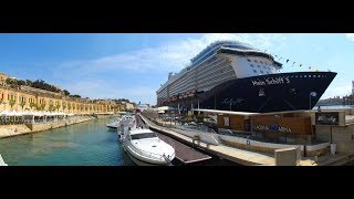 Valletta Cruise Port Malta [upl. by Ahtiuqal]