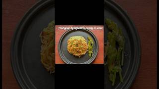 Spaghetti  Simple recipe forbeginners food cooking recipe tasty shorts [upl. by Jaime]