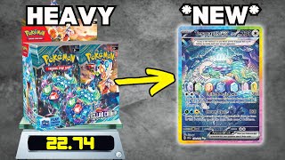 Can You WEIGH Stellar Crown Booster Packs Full Booster Box [upl. by Felecia]