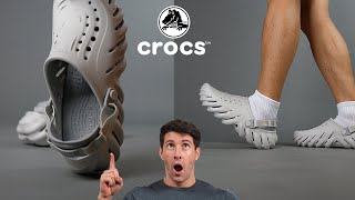 are these the BEST Crocs of 2023 Croc ECHO Clogs on feet and review [upl. by Coady]