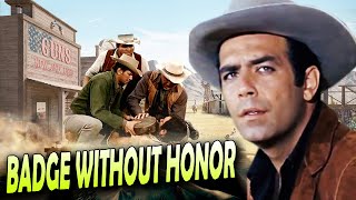 Badge Without Honor I AMERICAN Cowboy WESTERN Dan Blocker Michael Landon Cine classic show 2024 [upl. by Fradin]