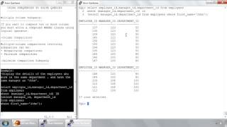 68 Pairwise comparision subquery [upl. by Ethelin863]