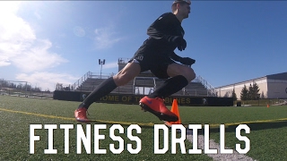 Man City Soccer Conditioning Drill Interval Aerobic [upl. by Nosylla]