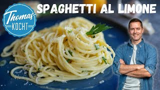 Spaghetti al Limone  einfache Pasta mit viel Geschmack [upl. by Colin967]