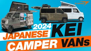 🔥4WD MINI CamperVANs Japanese  Kei VAN conversions BE FORWARD Japanese Camper Series [upl. by Askari]