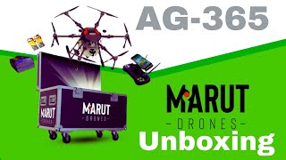 Unboxing New Marut Agriculture Drone  Marut Drone Unboxing  Agriculture Drone Unboxing [upl. by Garrick]