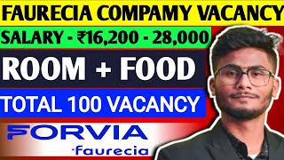 Faurecia Company Chennai  Chennai job vacancy 2024  forvia company [upl. by Tekcirk]