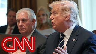 Trump fires back at Rex Tillerson Hes dumb as a rock [upl. by Filbert]