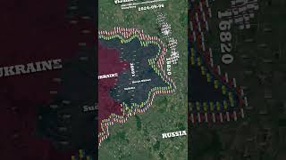 Ukraine Invasion of KurskКурск Everyday Aug 2024  Nov 2024  Animated Map [upl. by Sitto301]