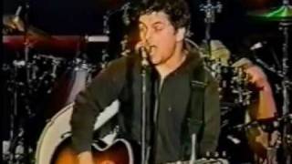 Green Day live Bridge school 2000 acoustic [upl. by Turmel]